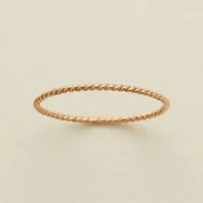 Braided Stacking Ring