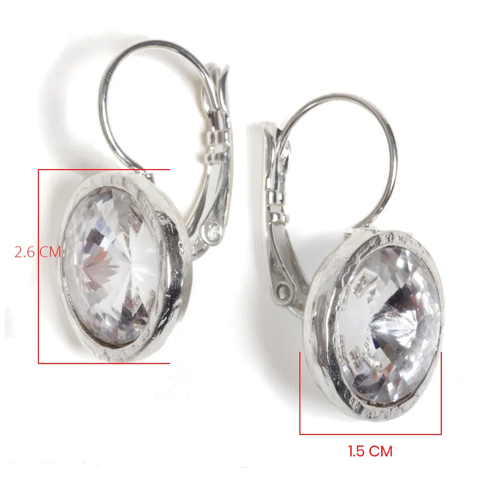 Classic Clear Earrings