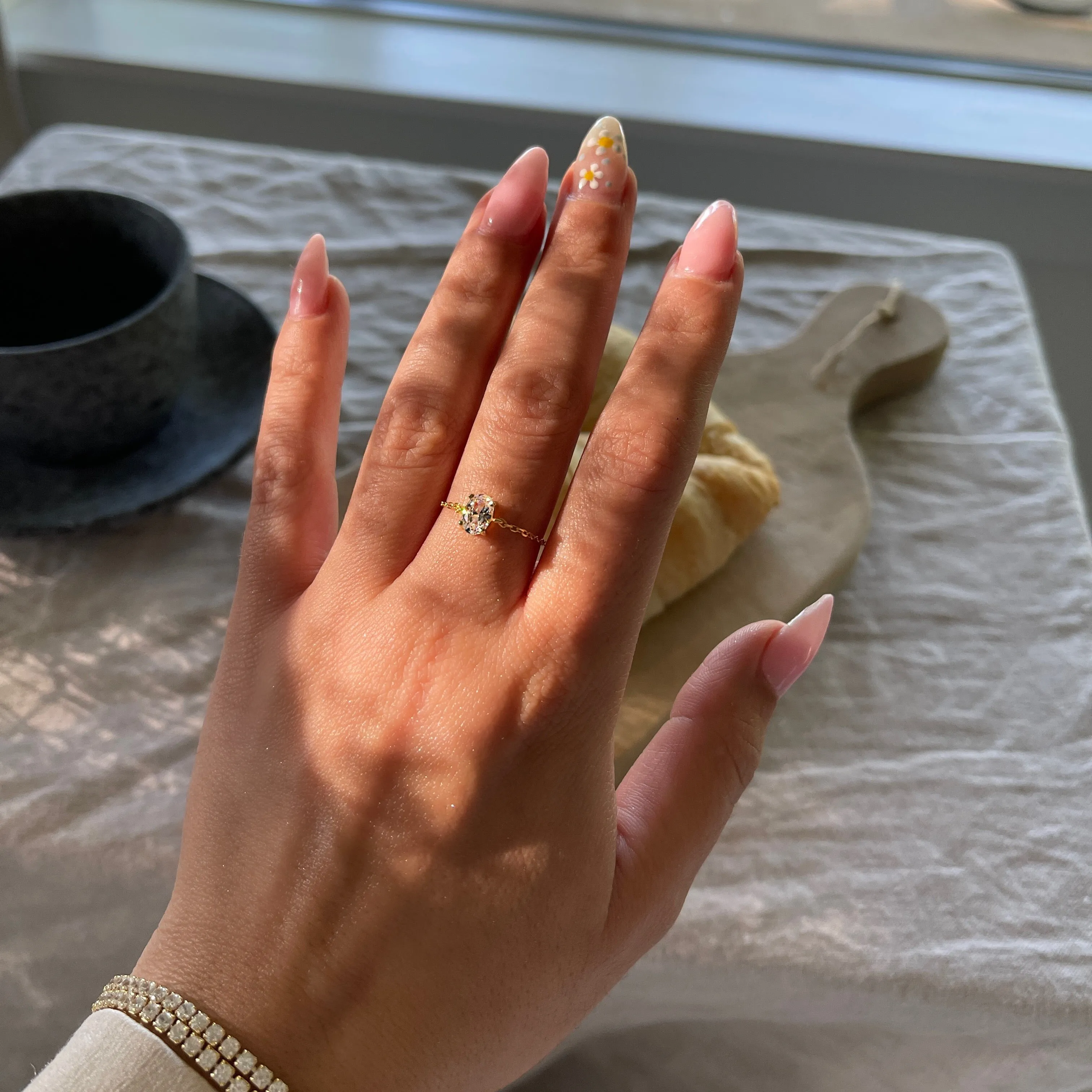 Delicate Infinity Ring