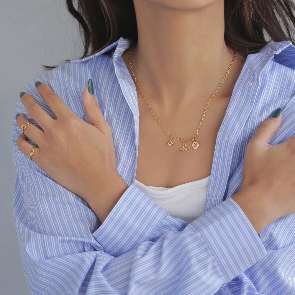 Gold Tone Texture Pinky Ring