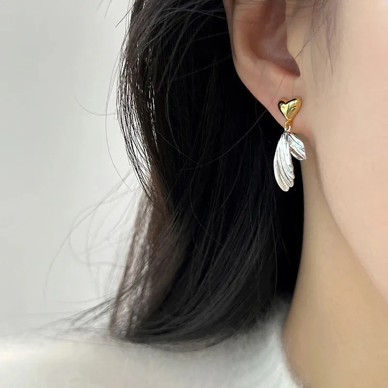 Heart Shape Classic Earrings