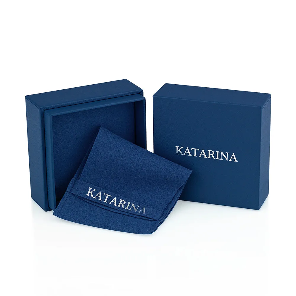 KATARINA Diamond Interlock Bracelet (1/10 cttw)