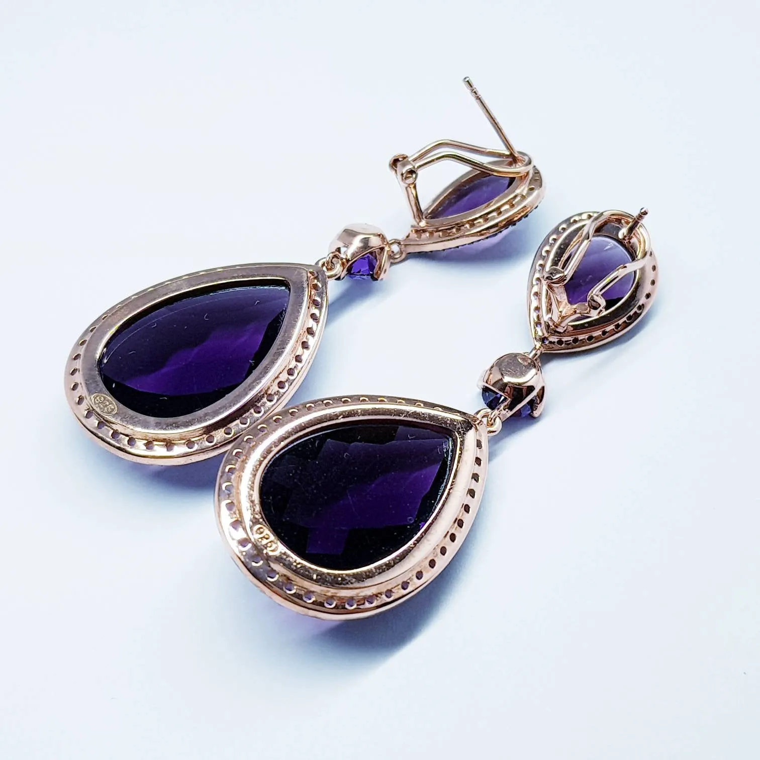 Large drop Earrings,