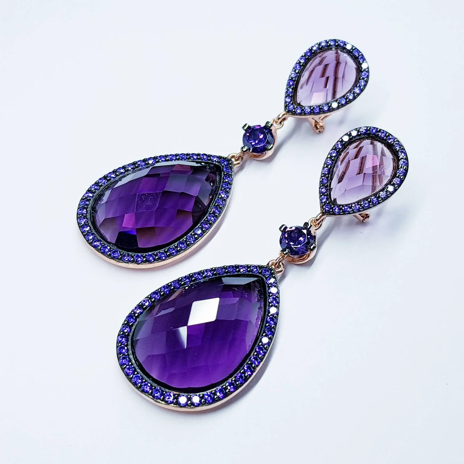 Large drop Earrings,