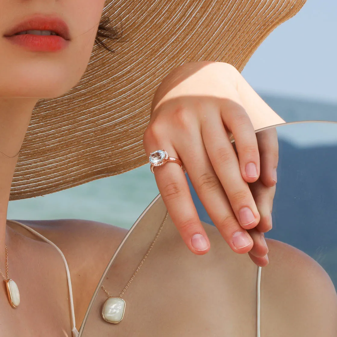 London Blue Topaz Ring