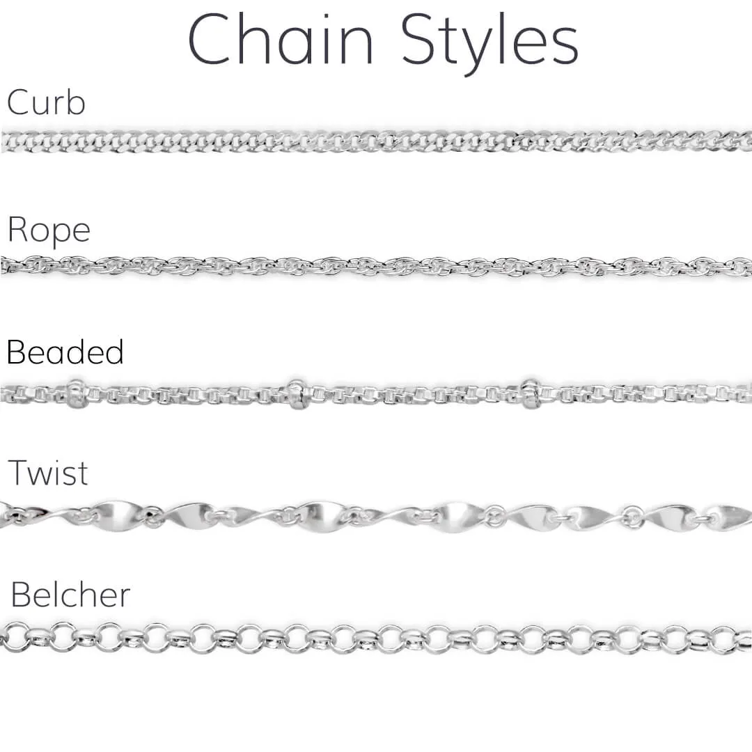 Men's Silver Cross Necklace