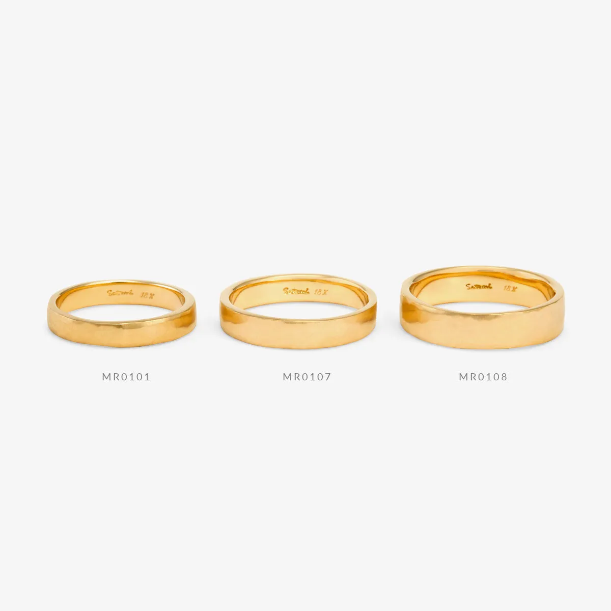 MR0107 | 4.2mm Signature Hammered Band