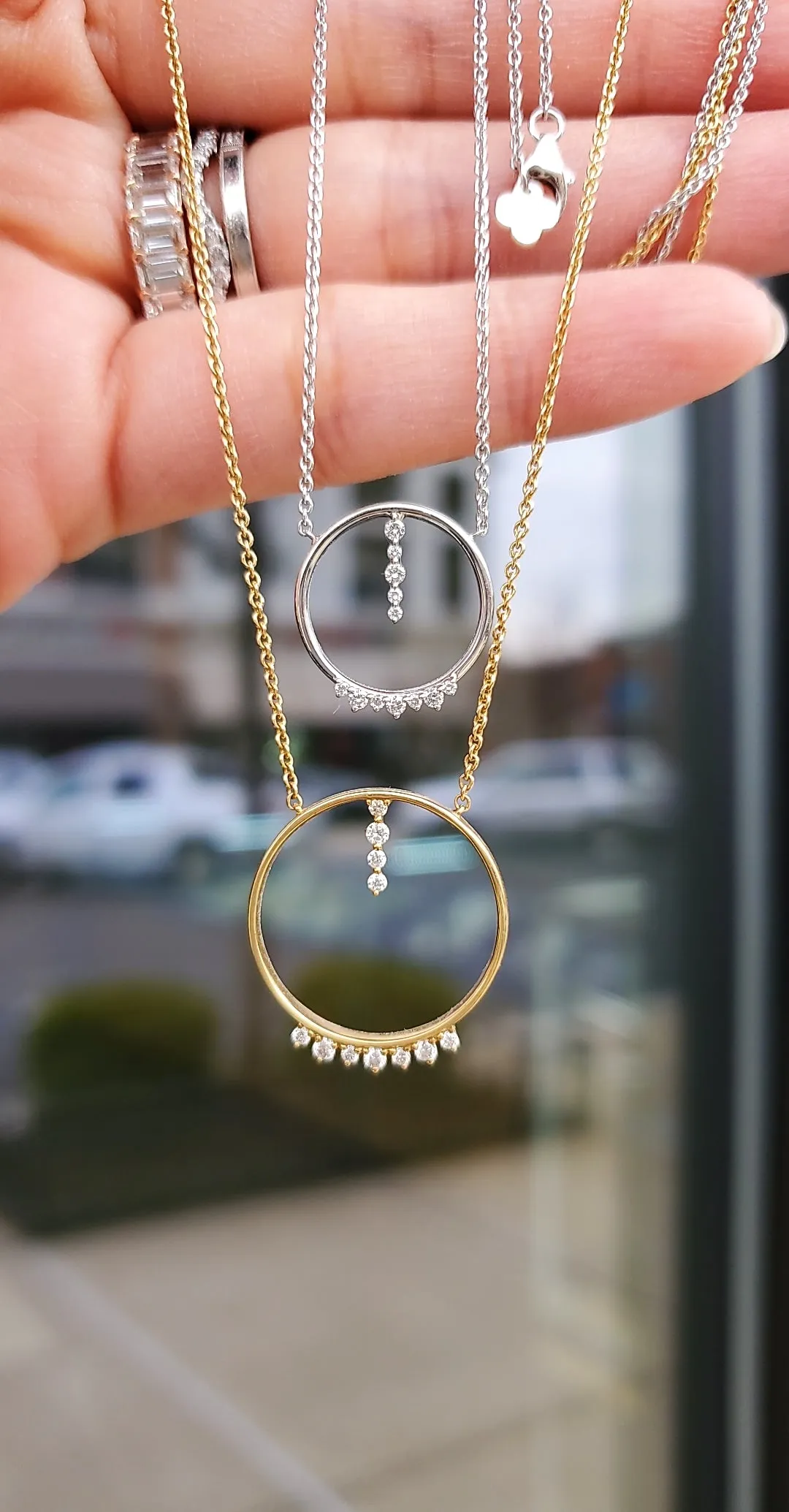 Open Circle Pendant