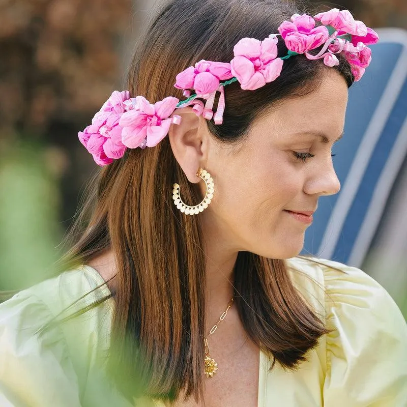 Petal Hoops Earrings