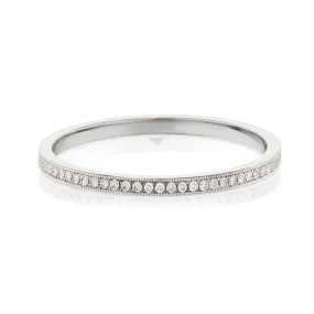 Platinum Diamond Eternity Wedding Band