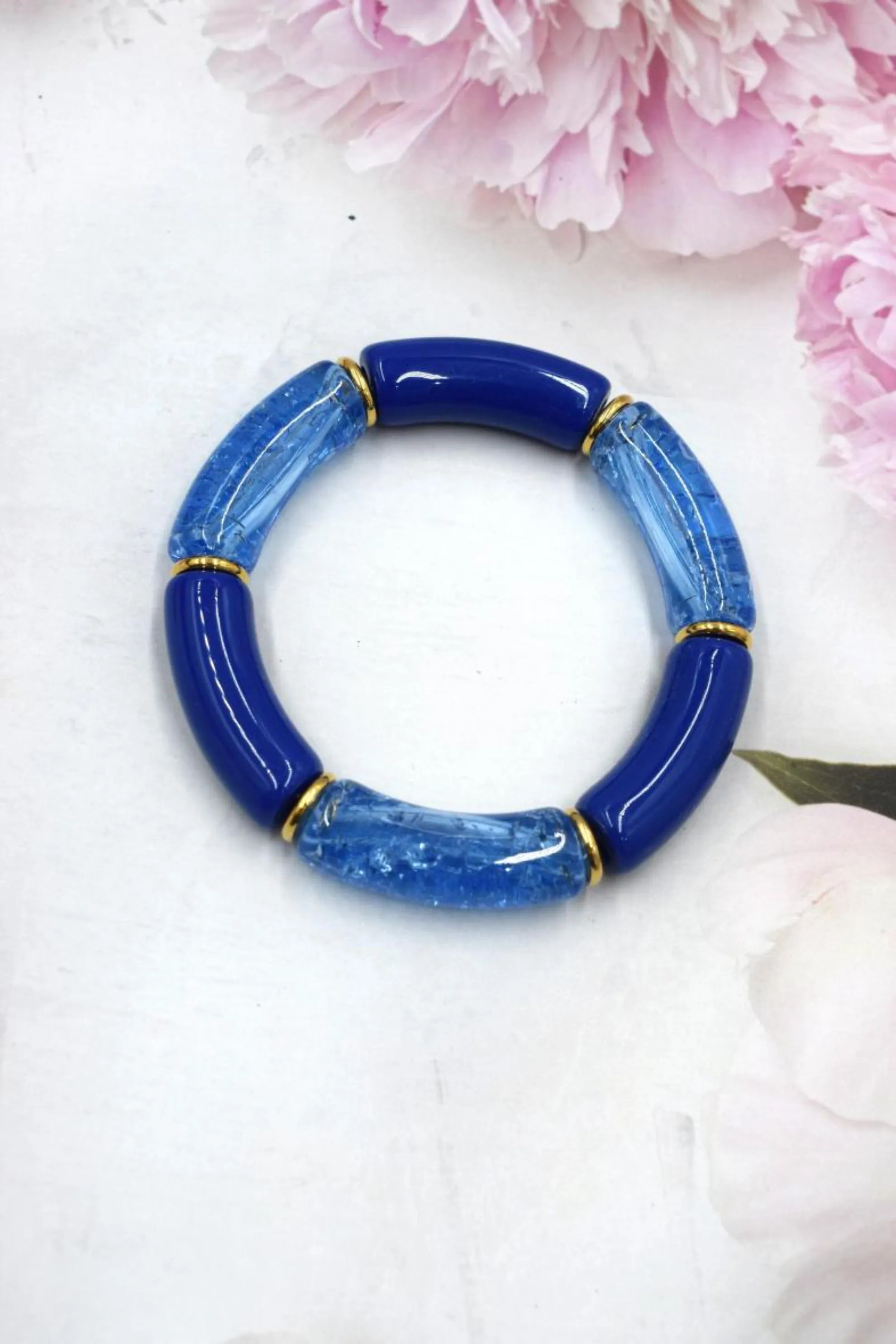 Raphaëlle Colourful Elastic Band Bracelets