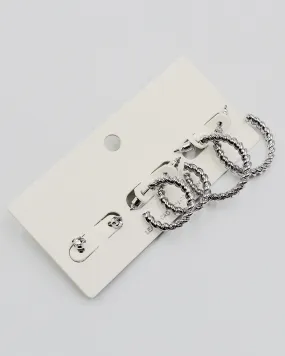 Twisted Metal 3PC Earring Set