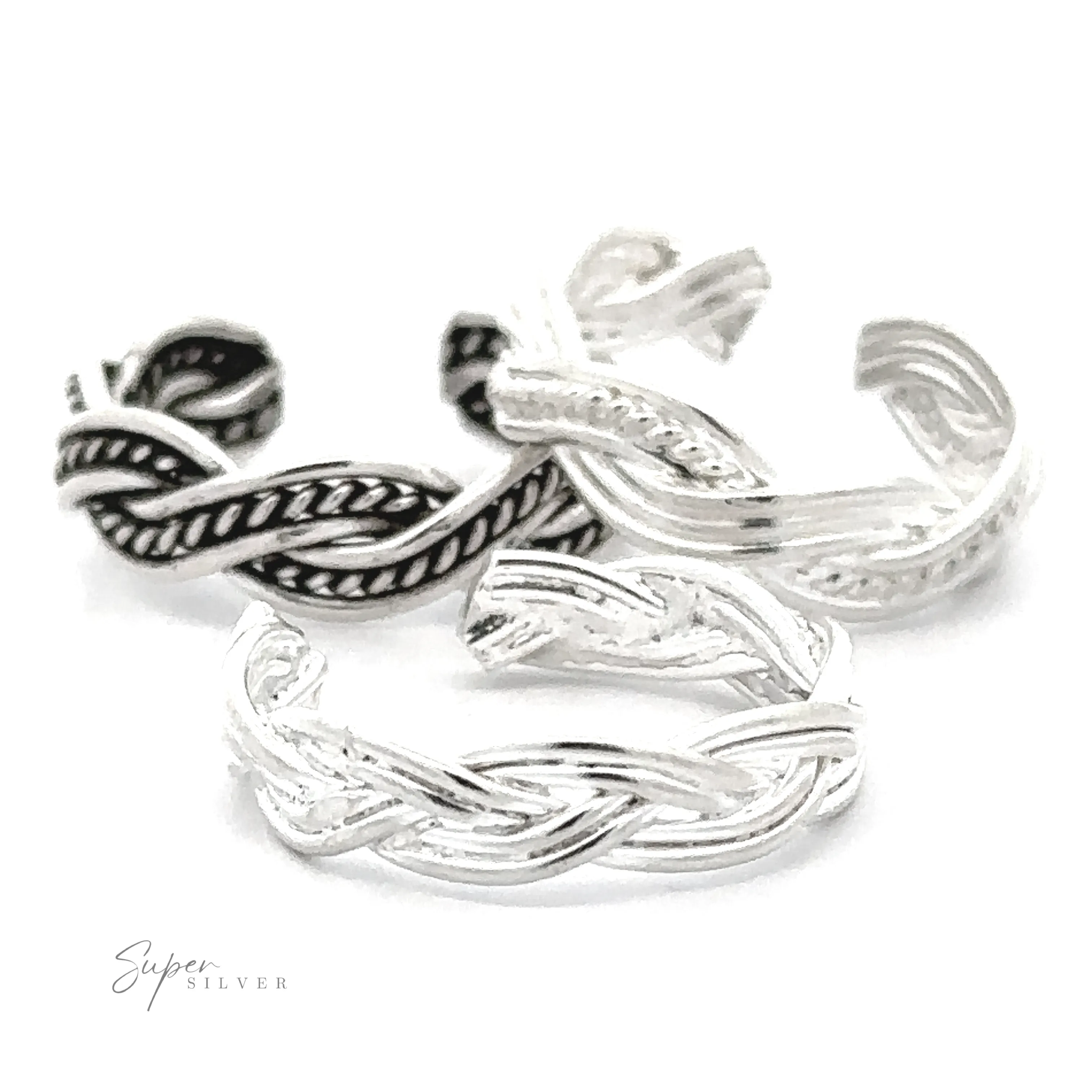 Various Braided Adjustable Toe Rings