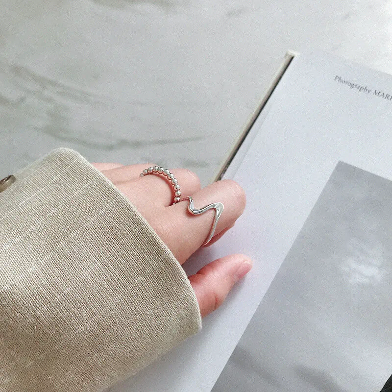 Wave Ring Adjustable
